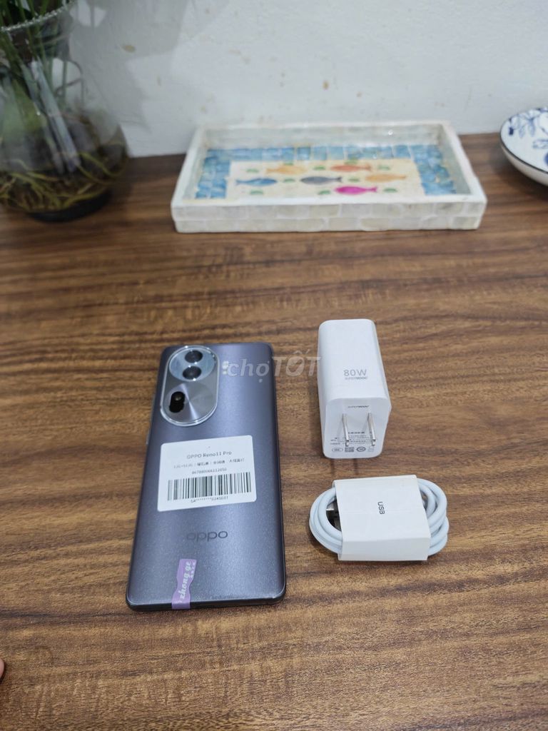 Oppo Reno 11 Pro 5G Xám 12/512 sạc 80w có ship COD. Mua bán Điện thoại tại Quận Hoàng Mai Hà Nội được đăng bởi Trần Ngọc Hiếu hình 1