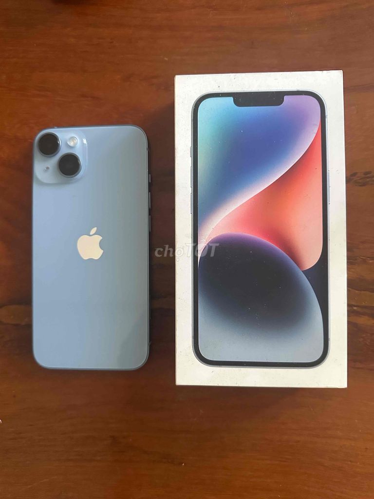 Apple iPhone 14 128GB Xanh Đã dùng 2 tháng. Mua bán Điện thoại tại Thành phố Dĩ An Bình Dương được đăng bởi Tuấn Anh hình 1