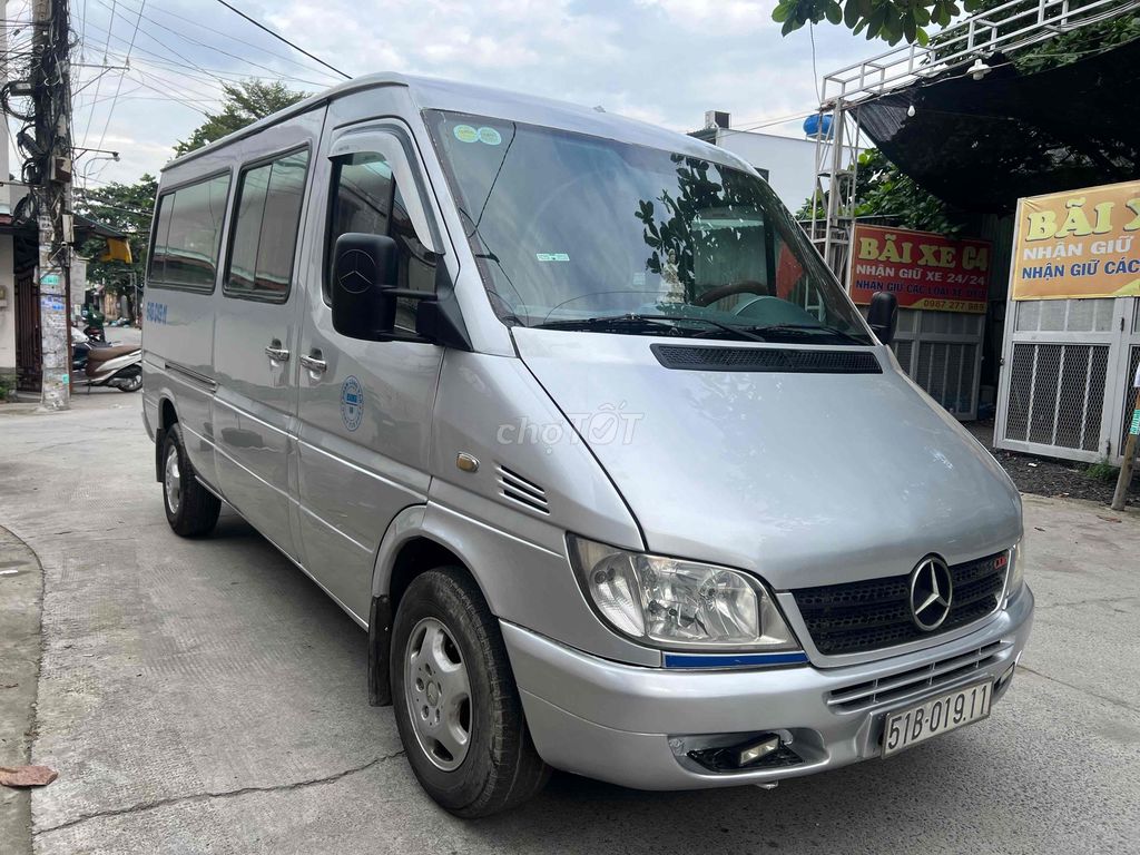 MercedesSpriter Van 6 chổ 850kg đi giờ cấm sx 2007. Mua bán Ô tô tại Quận 8 Tp Hồ Chí Minh được đăng bởi Đông Mai hình 1