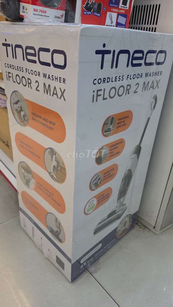 Máy hút bụi lau nhà Tineco iFloor 2 Max Trắng. Mua bán Thiết bị vệ sinh, nhà tắm tại Quận 12 Tp Hồ Chí Minh được đăng bởi KHÁCH HÀNG hình 1