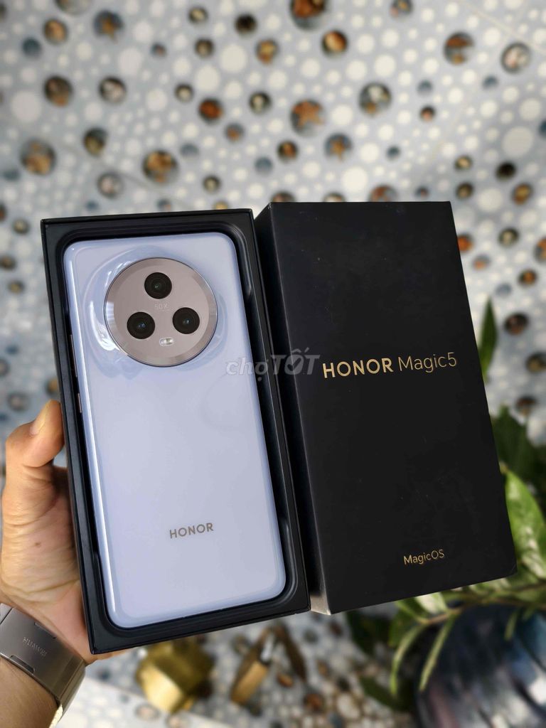 Honor Magic 5 5G fullbox ram12/256 zin đẹp mượt