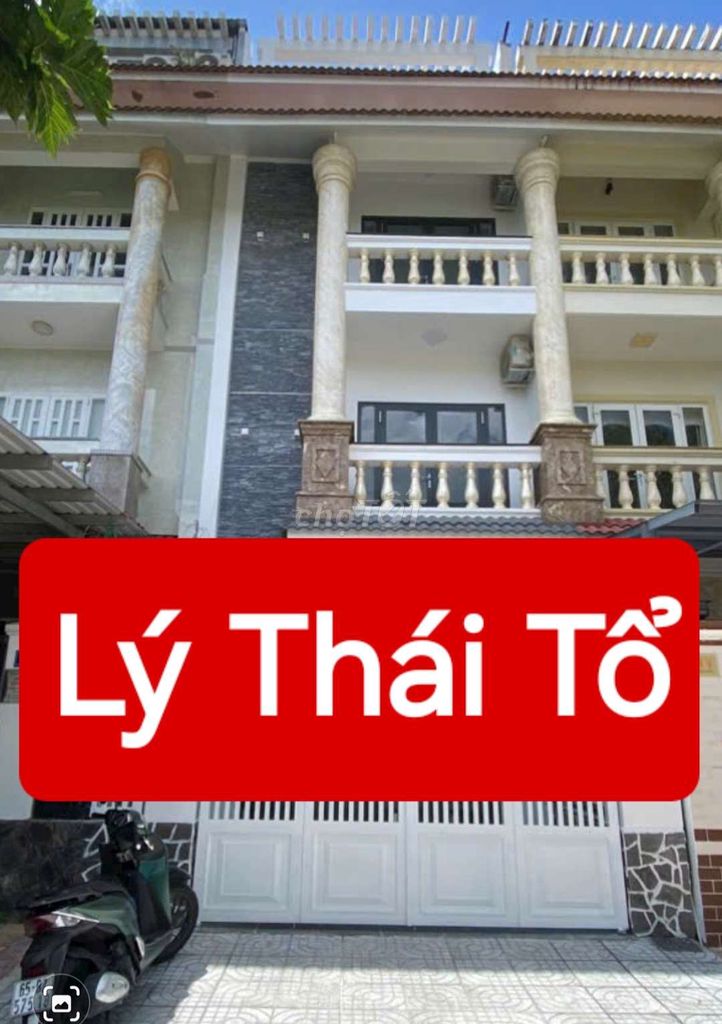 NHÀ 3 LẦU - ĐƯỜNG LÝ THÁI TỔ - TRỤC CHÍNH KDC HƯNG PHÚ