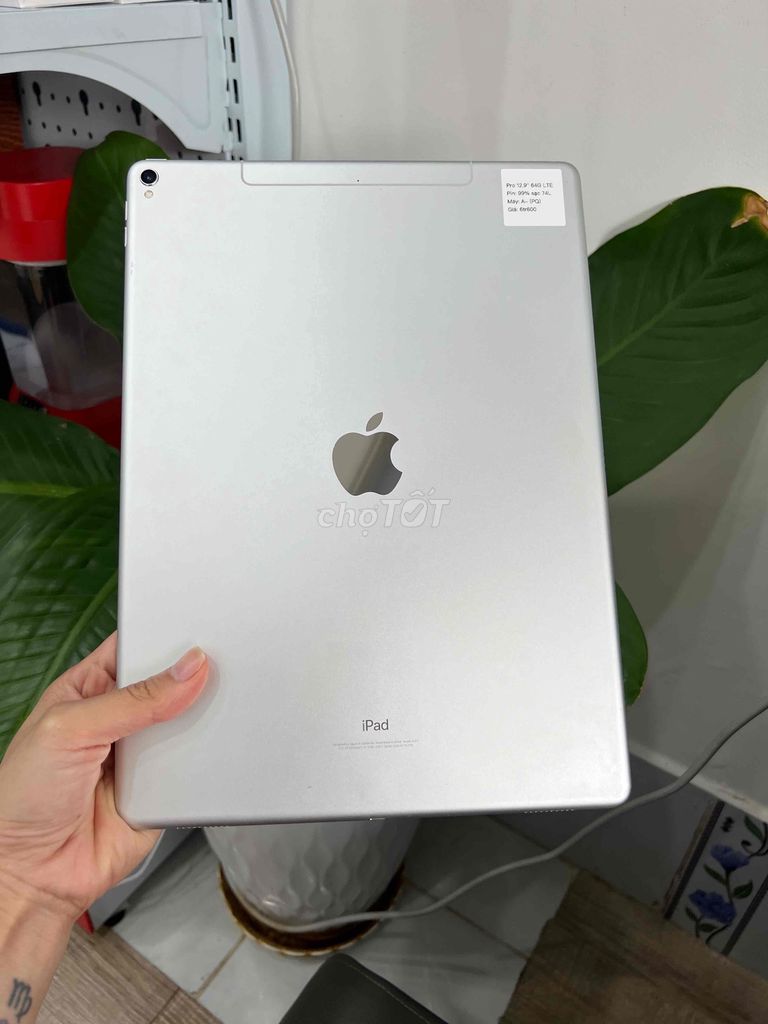 ipad Pro 12.9 64G LTE Gen 2 -2017 Trắng P94 S75L