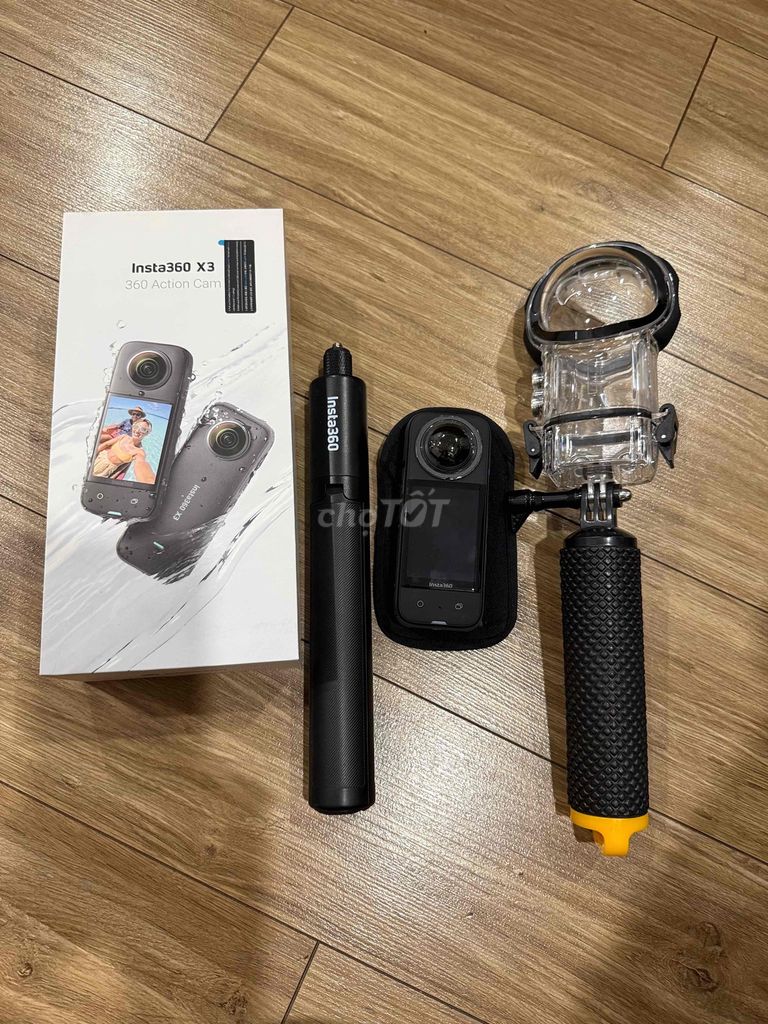 Insta360 X3 máy quay hành động 360° 95%. Mua bán Máy ảnh, Máy quay tại Quận Hai Bà Trưng Hà Nội được đăng bởi Bach Duong Le hình 1
