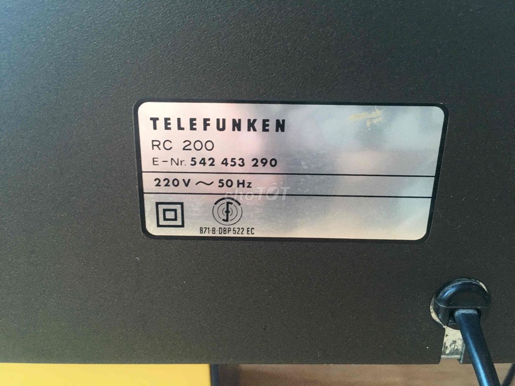 Đầu băng cassette tape deck Telefunken