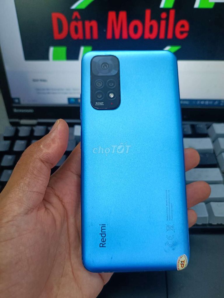 XIAOMI REDMI NOTE 11 6GB.128GB PIN 5000 SNAP 680. Mua bán Điện thoại tại Quận Bình Thạnh Tp Hồ Chí Minh được đăng bởi Dân Mobile hình 1