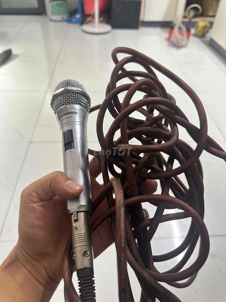 Micro SHUBOSS SM-3000 Bạc Đã sử dụng. Mua bán Tivi, Âm thanh tại Thành phố Biên Hòa Đồng Nai được đăng bởi nam nguyễn hình 1