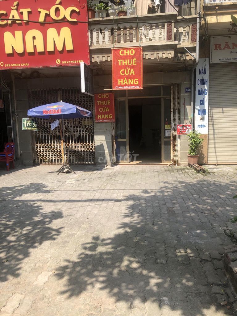 Cho thuê cửa hàng tầng 1 - 24m2 chính chủ tại 678 Minh Khai