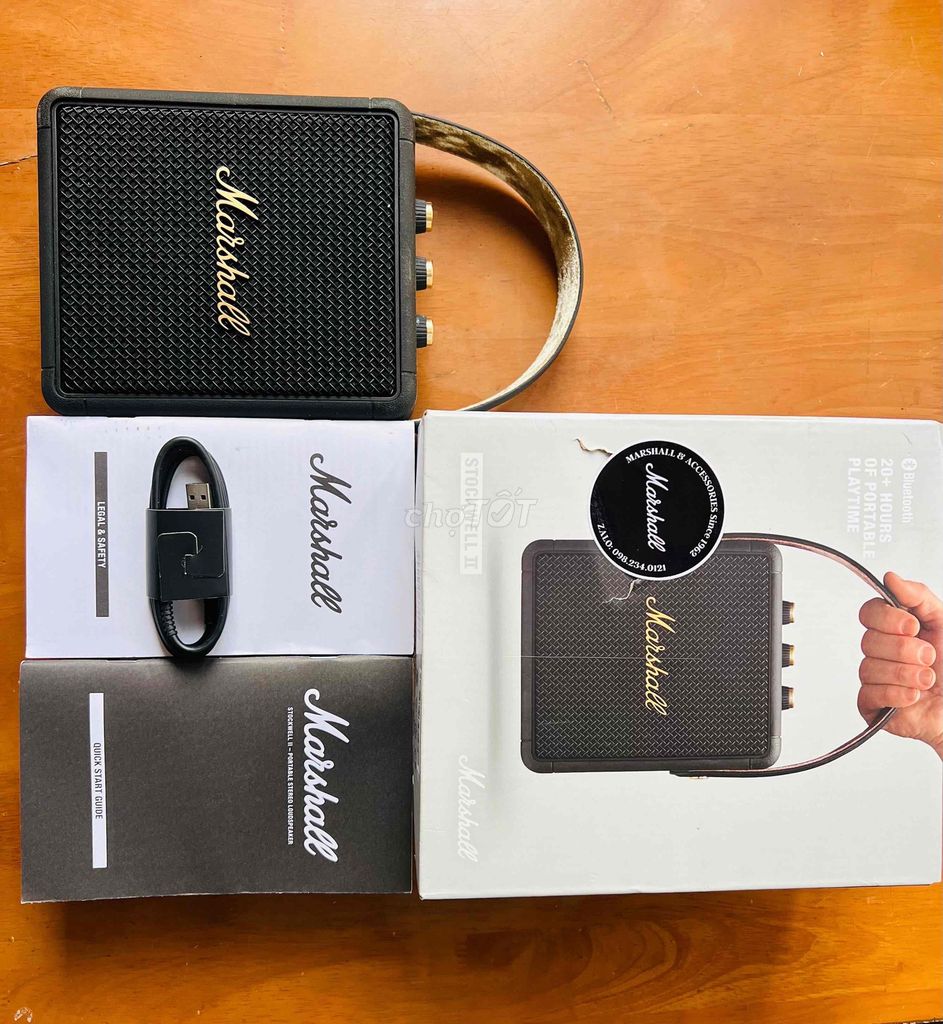 Loa Bluetooth Marshall Stockwell II Đen. Mua bán Tivi, Âm thanh tại Thành phố Thủ Đức Tp Hồ Chí Minh được đăng bởi Lương Duy Thao hình 1