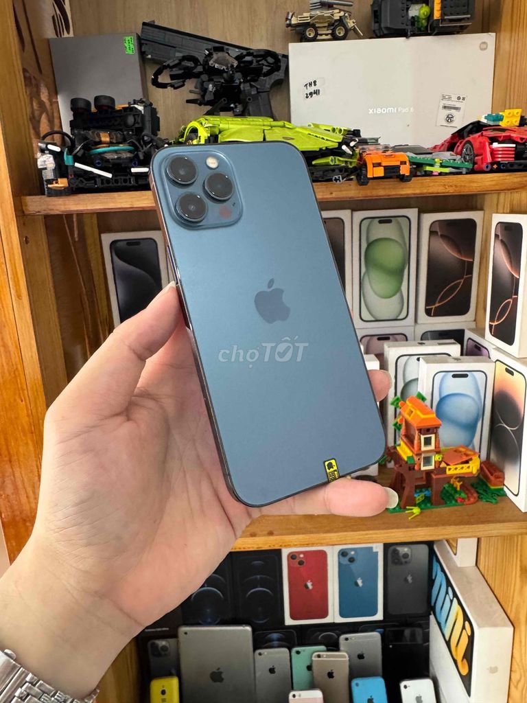 Apple iPhone 12 Pro Max 256GB Xanh. Mua bán Điện thoại tại Thành phố Vũng Tàu Bà Rịa - Vũng Tàu được đăng bởi BINHHYK  hình 1