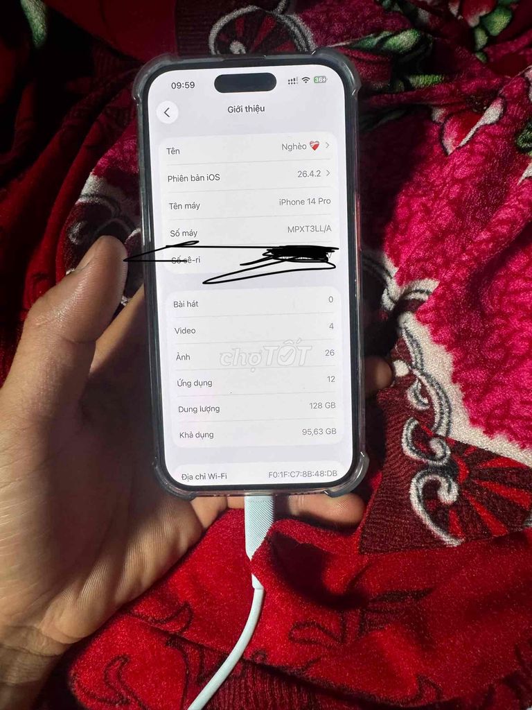 iPhone 14 Pro 128GB Đen. Mua bán Điện thoại tại Quận Nam Từ Liêm Hà Nội được đăng bởi Lam Quang hình 1