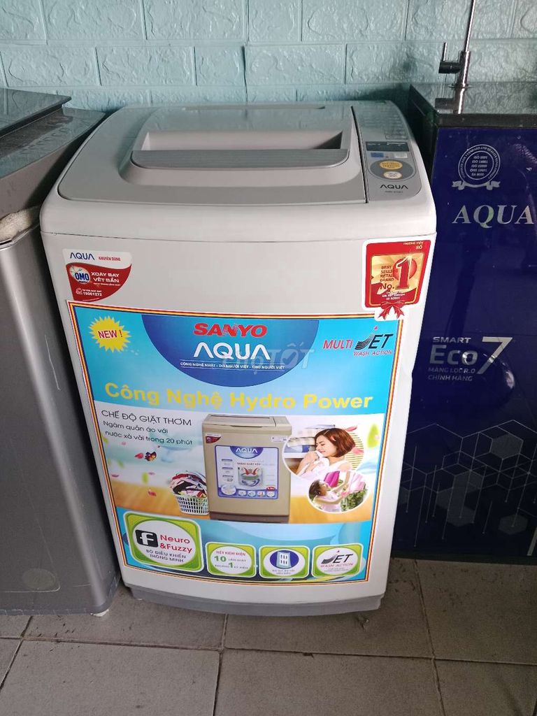 Máy giặt AQUA giặt vắt êm