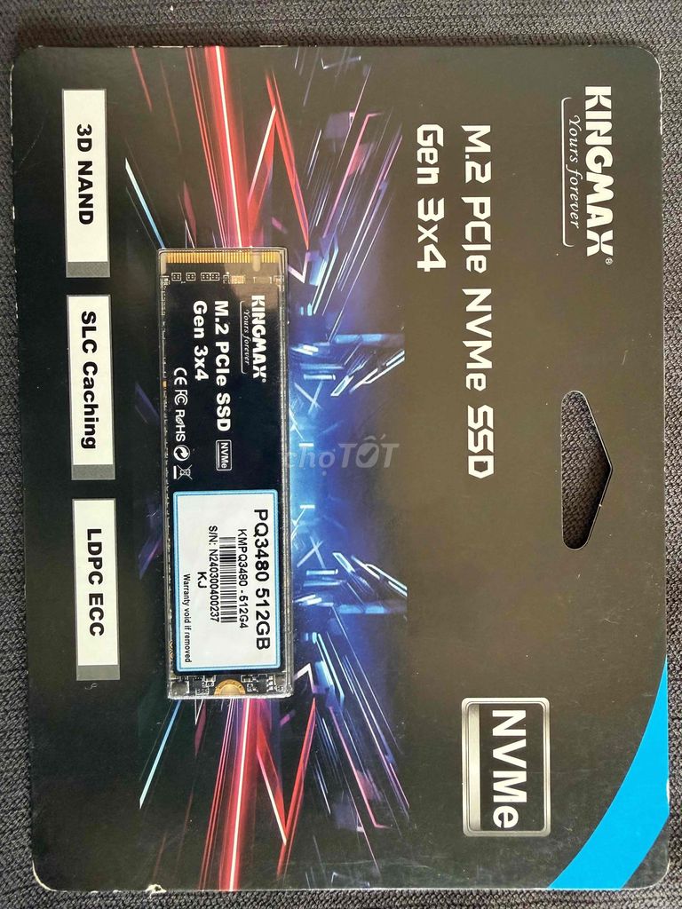 SSS LEXAR new, SSD Kingmax 512GB PCIe Gen 3x4. Mua bán Linh kiện (RAM, Card...) tại Huyện Hải Lăng Quảng Trị được đăng bởi SƠN hình 1