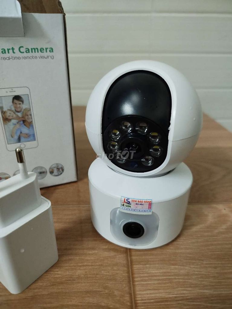 Camera an ninh ICSEE Đàm thoại 2 chiều Trắng. Mua bán Máy ảnh, Máy quay tại Quận Bình Thuỷ Cần Thơ được đăng bởi LN Computer hình 1