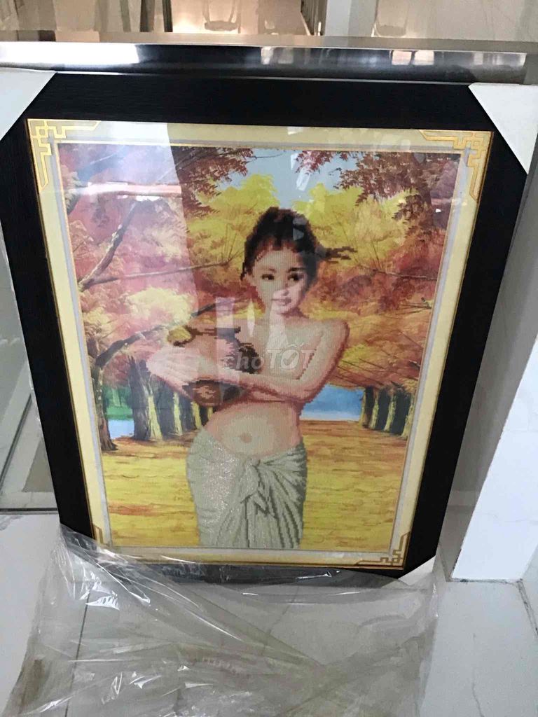 tranh đính đá đã có khung. Mua bán Nội thất, đồ gia dụng khác tại Thành phố Cao Lãnh Đồng Tháp được đăng bởi Dang Hao hình 1