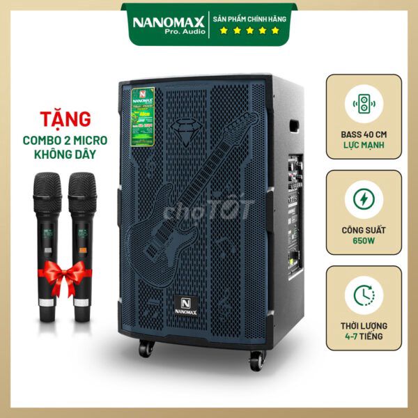 LOA KÉO GỖ 4 TẤC NANOMAX SK-15Q4 (MẪU MỚI). Mua bán Tivi, Âm thanh tại Quận Đống Đa Hà Nội được đăng bởi Vũ Quân hình 1