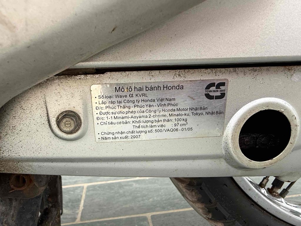 Bán Honda Wave 100 ít sử dụng nguyên bản. Mua bán Xe máy tại Quận Bắc Từ Liêm Hà Nội được đăng bởi Hữu Nhuận hình 5