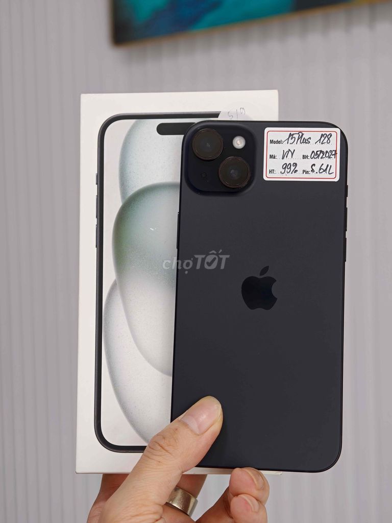 iphone 15plus128 Black VN sạc 60L bh 05/2027. Mua bán Điện thoại tại Quận Đống Đa Hà Nội được đăng bởi Quý Hoàng hình 1