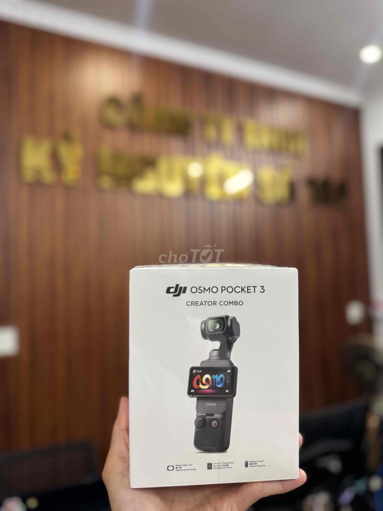 Máy ảnh DJI Osmo Pocket 3. Mua bán Máy ảnh, Máy quay tại Quận Ninh Kiều Cần Thơ được đăng bởi KỶ NGUYÊN SỐ 168 hình 1