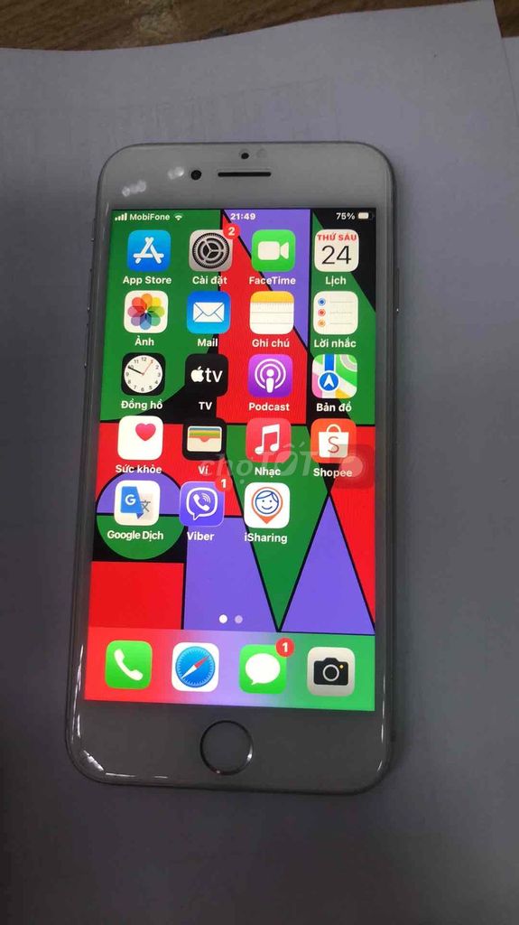 Apple iPhone 8 64GB xanh bạc. Mua bán Điện thoại tại Huyện Bình Chánh Tp Hồ Chí Minh được đăng bởi Nguyen hình 1