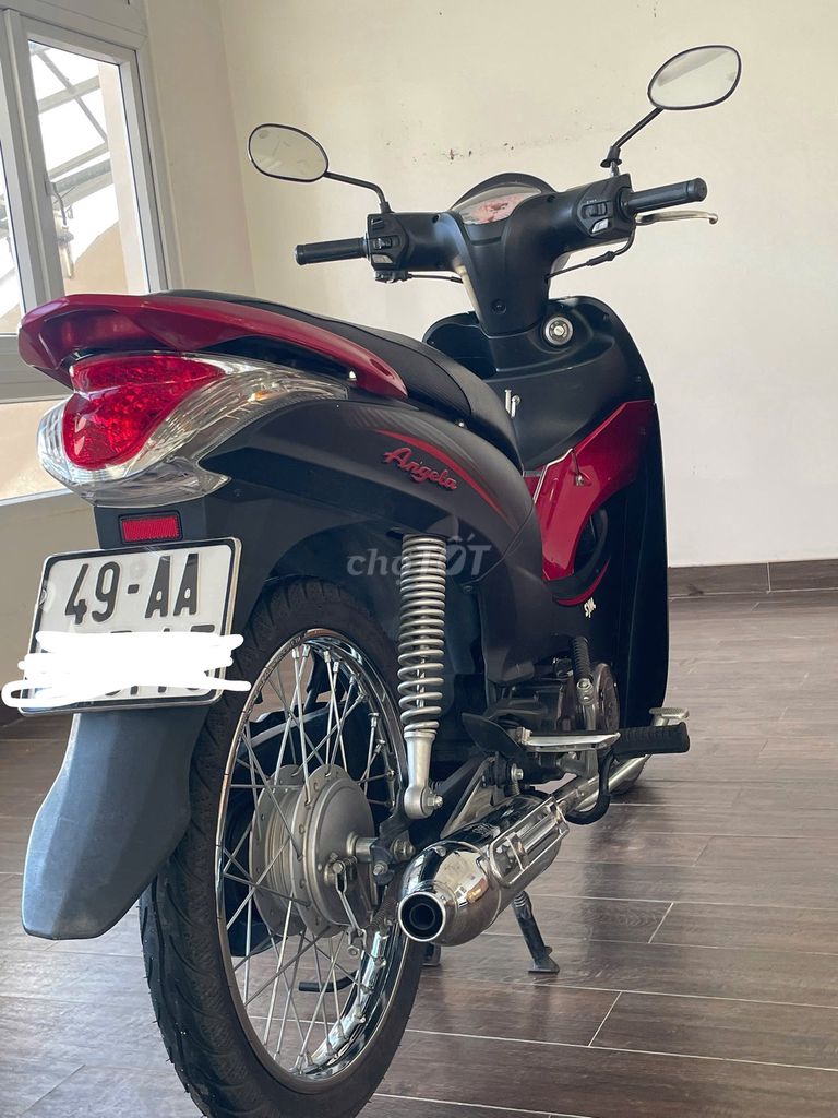 SYM Angela 50cc Đen đỏ. Mua bán Xe máy tại Thành phố Đà Lạt Lâm Đồng được đăng bởi Nhật Vy hình 2