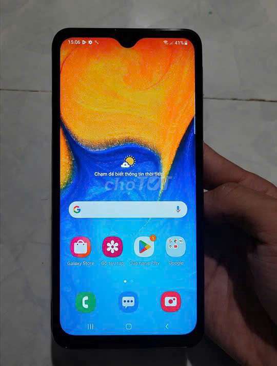 Samsung A20 3GB/32GB Đen. Mua bán Điện thoại tại Huyện Chợ Mới An Giang được đăng bởi Nguyễn Minh Triều hình 1