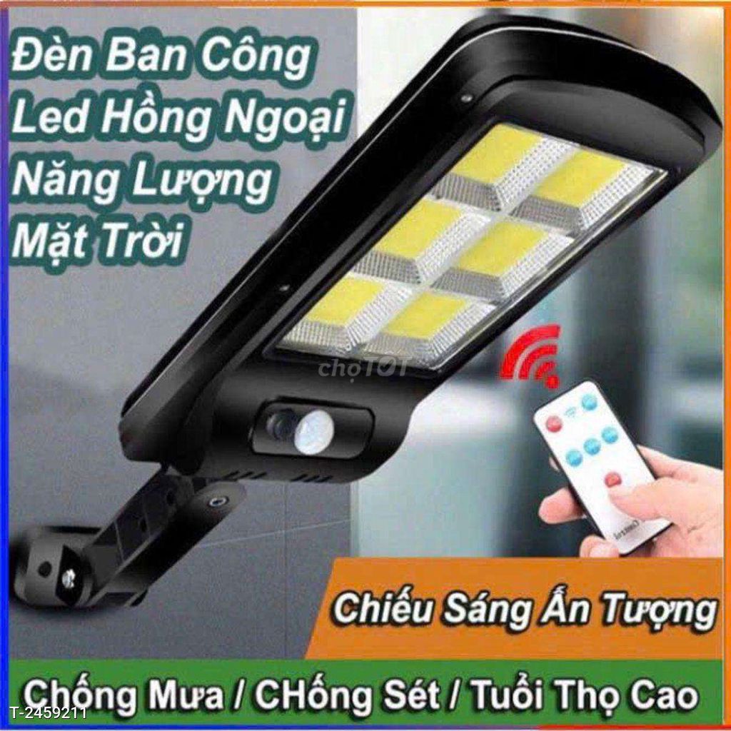 Đèn Năng Lượng Mặt Trời 6 Bóng kèm Remot