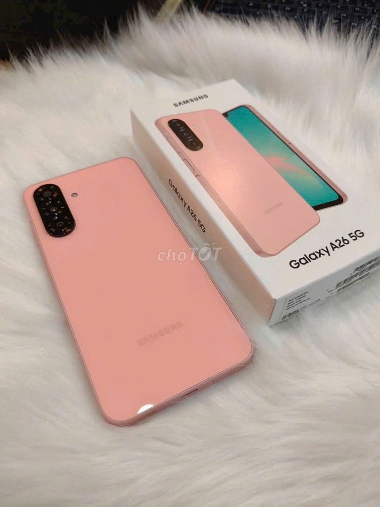 Samsung Galaxy A26 5G Hồng. Mua bán Điện thoại tại Quận 12 Tp Hồ Chí Minh được đăng bởi Vy Điện Máy Trả Góp  hình 1