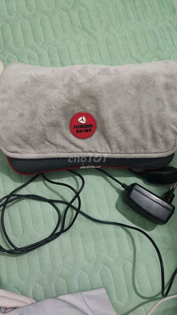 Gối massage Fujikima FJ-488K Xám Hồng ngoại. Mua bán Nội thất, đồ gia dụng khác tại Thành phố Nha Trang Khánh Hòa được đăng bởi NGUYỄN THỊ MINH THƯ hình 1