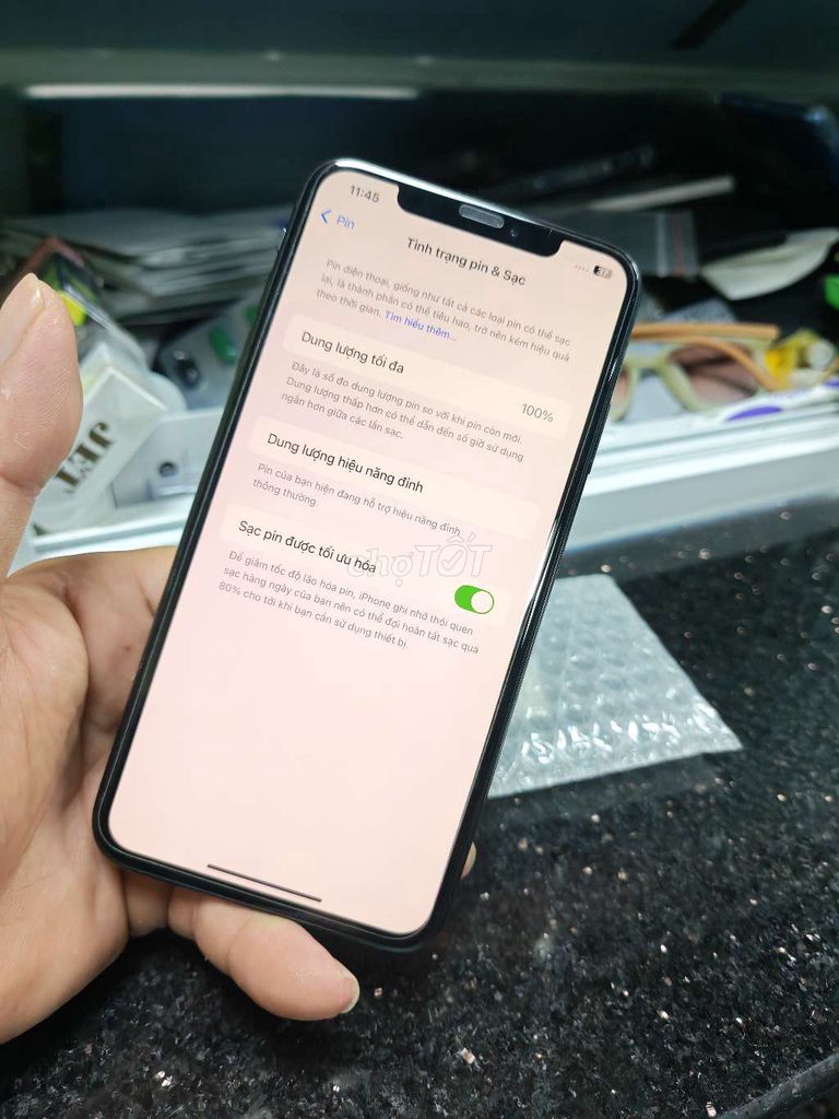 iPhone Xs Max 64GB Xám quốc tế 2 sim vật lý. Mua bán Điện thoại tại Huyện Hóc Môn Tp Hồ Chí Minh được đăng bởi bình hình 1
