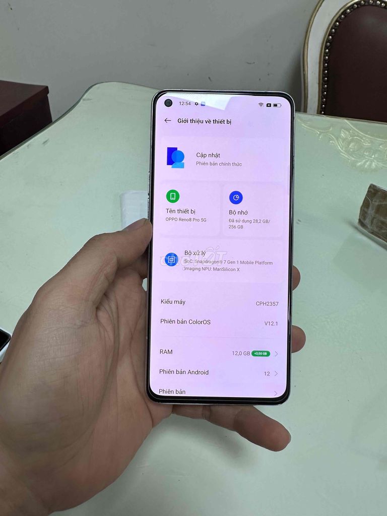 Oppo Reno 8 Pro 5G 12GB/256GB Bạc. Mua bán Điện thoại tại Thành phố Dĩ An Bình Dương được đăng bởi Sinh hình 1