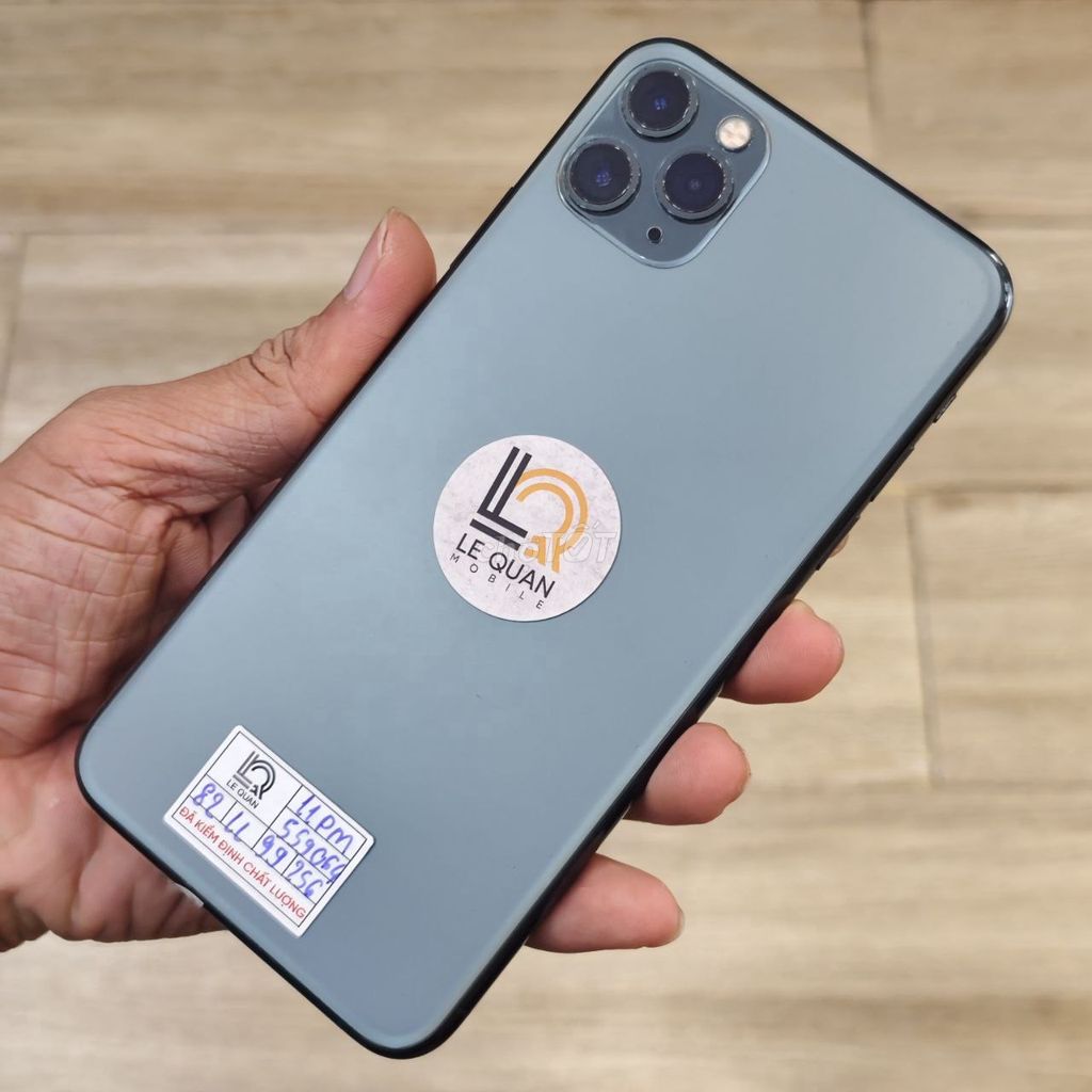 iPhone 11 Pro Max ✨ Xanh Rêu huyền bí, nhìn là mê. Mua bán Điện thoại tại Quận 10 Tp Hồ Chí Minh được đăng bởi Lê Quân Mobile hình 1