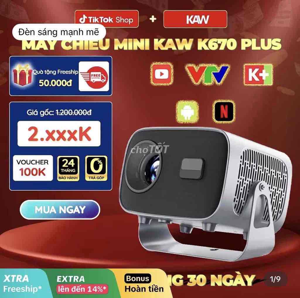 Máy chiếu KAW K670 Plus Likenew 98%. Mua bán Đồ dùng văn phòng tại Quận Long Biên Hà Nội được đăng bởi tuấn hình 1