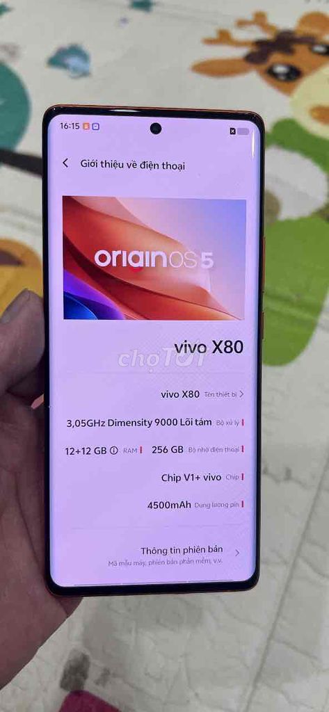 Vivo X80 12GB/256GB Cam. Mua bán Điện thoại tại Quận Hoàng Mai Hà Nội được đăng bởi Nguyennoi hình 1