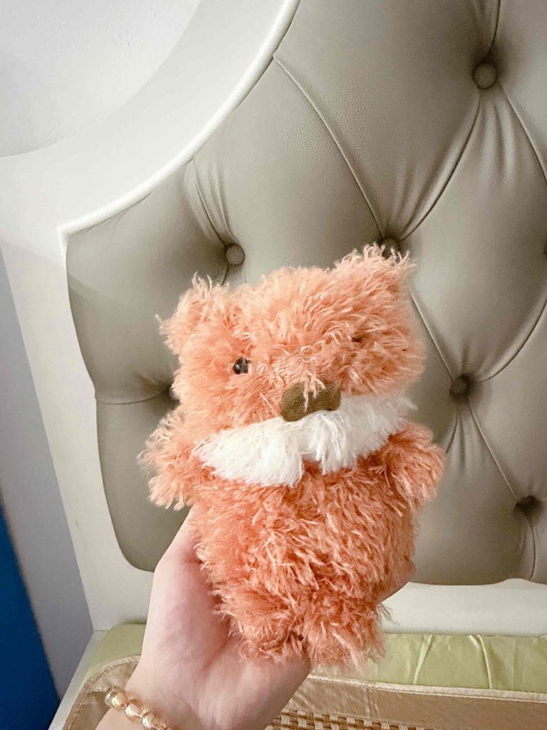 Gấu bông Vải bông Cam