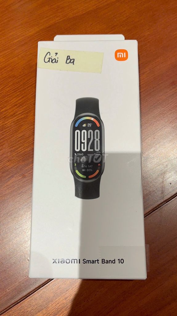 Xiaomi Smart Band 10 Đen. Mua bán Thiết bị đeo thông minh tại Thành phố Thủ Đức Tp Hồ Chí Minh được đăng bởi Nguyễn Tuấn Hoàng hình 1