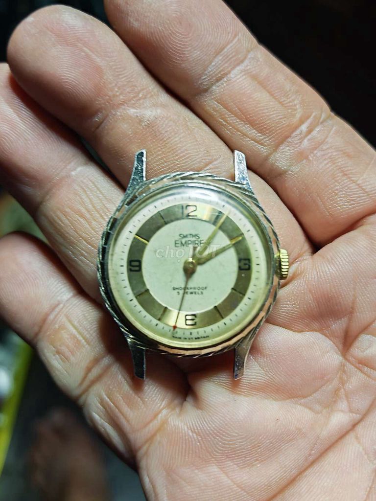 Đồng hồ Smiths Empire Cơ cót Vỏ mạ vàng. Mua bán Đồng hồ tại Thành phố Nha Trang Khánh Hòa được đăng bởi ĐỒNG HỒ SI hình 1