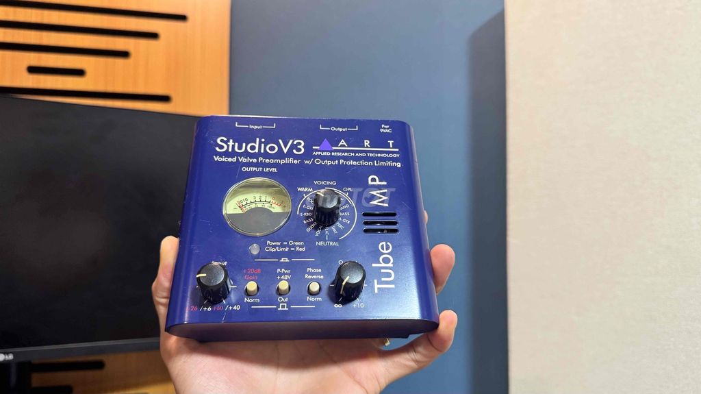 Preamp ART Studio V3 Xanh Tube. Mua bán Tivi, Âm thanh tại Quận Thanh Xuân Hà Nội được đăng bởi Đức Trí hình 1