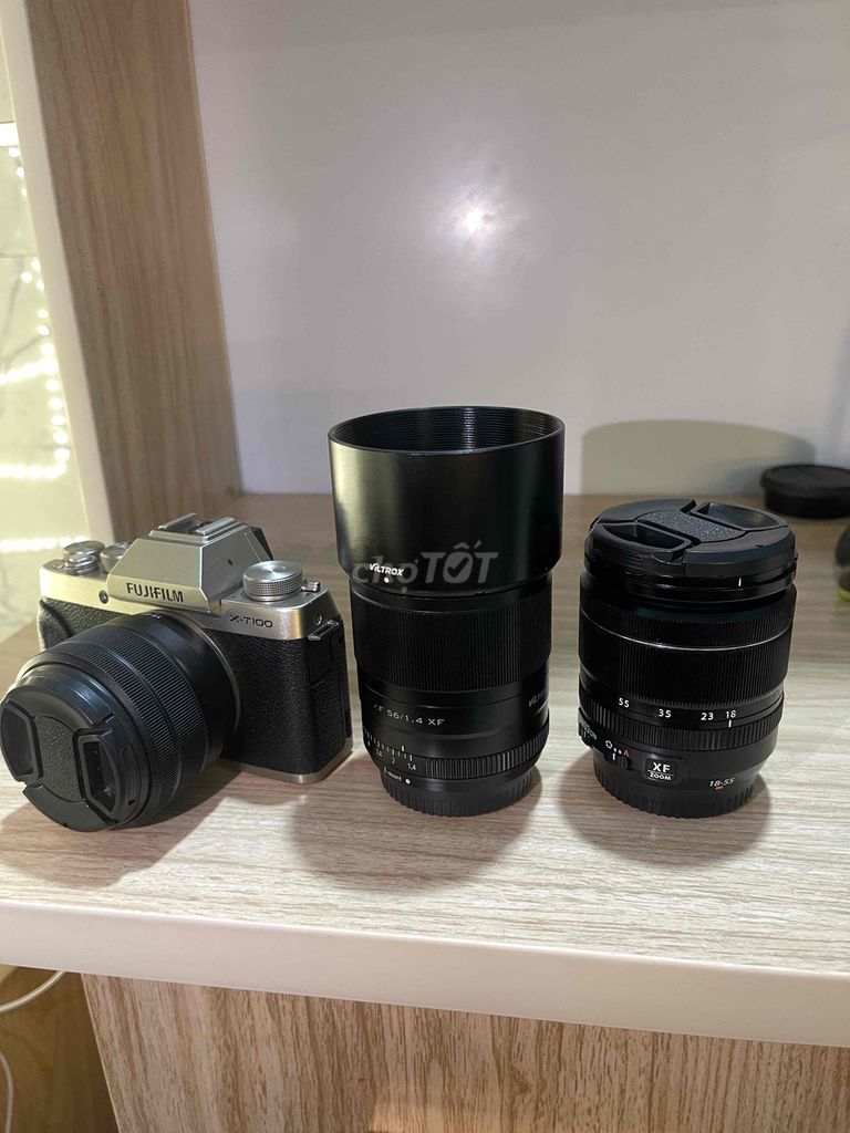 Máy ảnh Fujifilm X-T100 + 15-45mm. Mua bán Máy ảnh, Máy quay tại Quận Liên Chiểu Đà Nẵng được đăng bởi Tài Kt hình 1