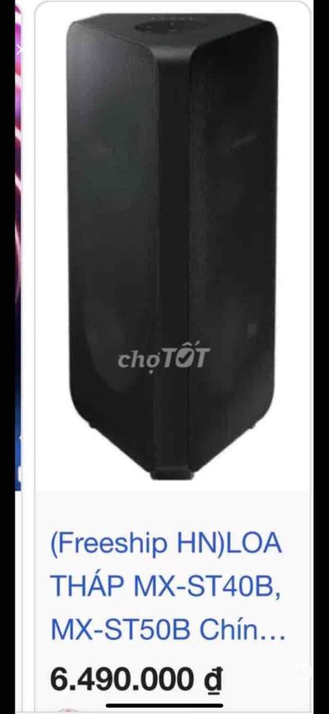Loa tháp Samsung MXT 50B Đen còng mới keng. Mua bán Tivi, Âm thanh tại Quận 12 Tp Hồ Chí Minh được đăng bởi Truong tri luan hình 1
