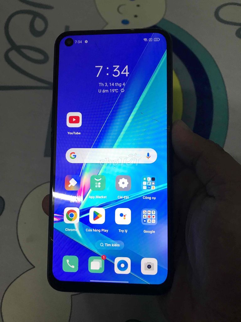 OPPO A92 128GB Tím xanh. Mua bán Điện thoại tại Quận Ô Môn Cần Thơ được đăng bởi Trọng Đông hình 1