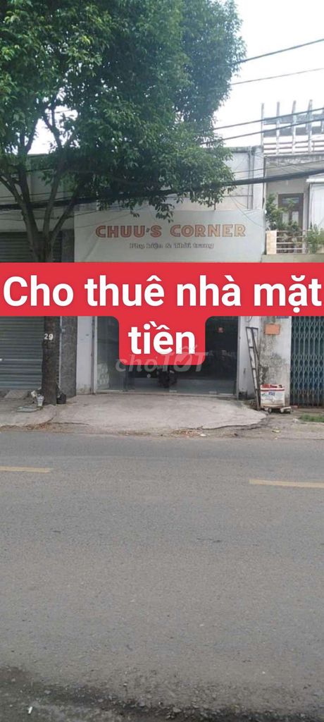 Cho thuê nhà mặt tiền 4x25 giá 10tr