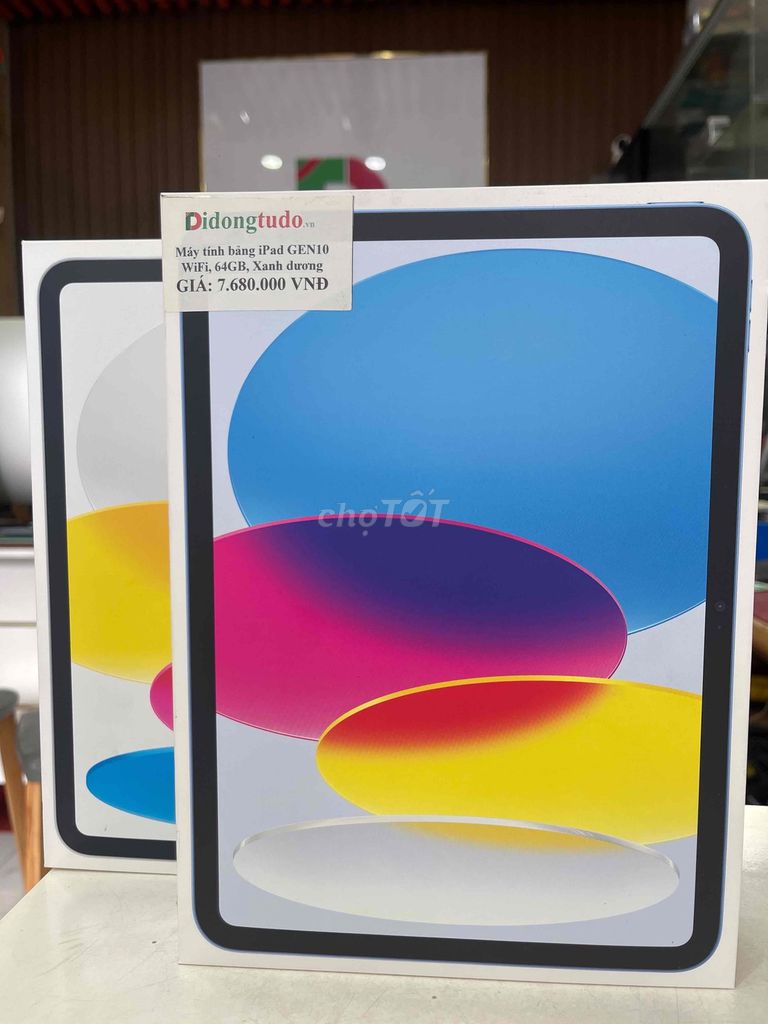 Apple iPad Gen 10 Wi-Fi 64GB. VN/A.. Mua bán Máy tính bảng tại Quận Tân Bình Tp Hồ Chí Minh được đăng bởi DI DỘNG TỰ DO hình 1