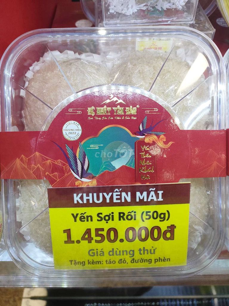 Yến Sào Khánh Hòa 50g + Nồi Chưng Đa Năng Hẹn Giờ. Mua bán Đồ ăn, thực phẩm và các loại khác tại Quận 6 Tp Hồ Chí Minh được đăng bởi nguyễn thị mỹ trinh hình 1