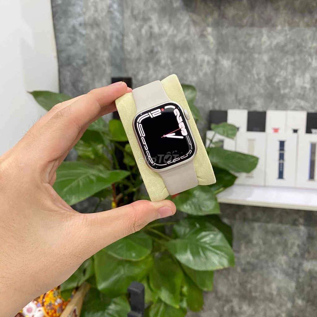 Apple Watch Series 9 41mm Starlight. Mua bán Thiết bị đeo thông minh tại Quận Thanh Xuân Hà Nội được đăng bởi Bùi Lâm Hoàng  hình 1