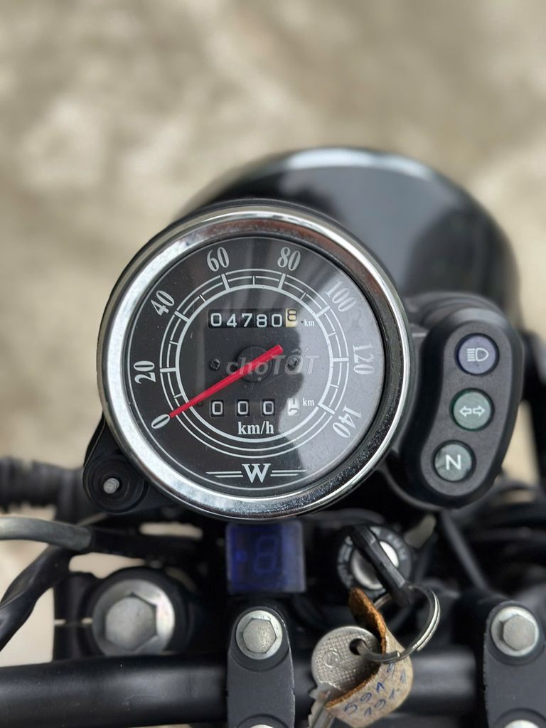 Kawasaki W175 siêu phẩm có trả góp trao đổi ✅. Mua bán Xe máy tại Quận Hoàng Mai Hà Nội được đăng bởi Phú Lý hình 4