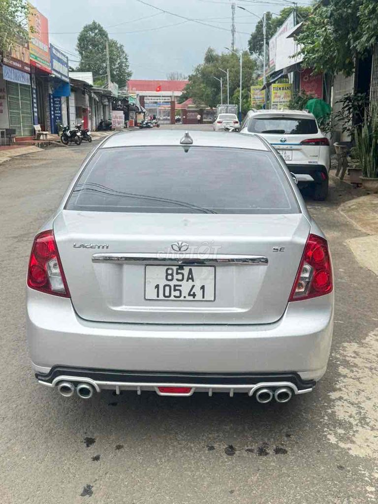Daewoo Lacetti Số sàn 5 chỗ Bạc. Mua bán Ô tô tại Huyện Ea Kar Đắk Lắk được đăng bởi an khang hình 2