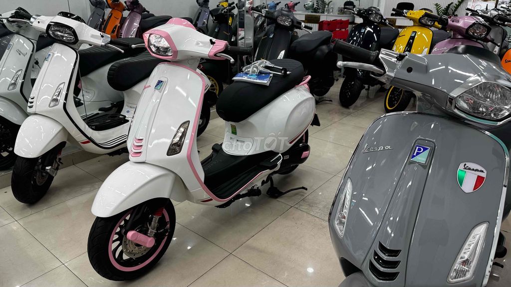 Vespa Sprint S125 Trắng hồng 1 chủ T8/2024. Mua bán Xe máy tại Quận Phú Nhuận Tp Hồ Chí Minh được đăng bởi VESPA  PIAGGIO BẢO HƯNG Vespa cũ trả góp  hình 14
