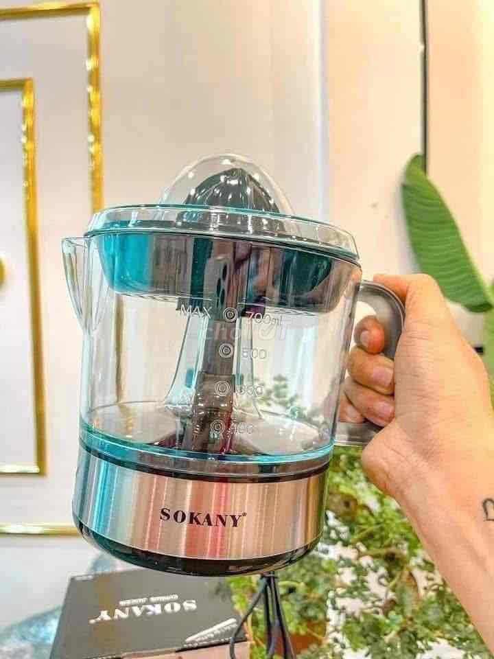 Máy vắt cam Sokany Inox 0.7 lít. Mua bán Bếp, lò, đồ điện nhà bếp tại Thành phố Huế Thừa Thiên Huế được đăng bởi nguyễn thị hương thu hình 1