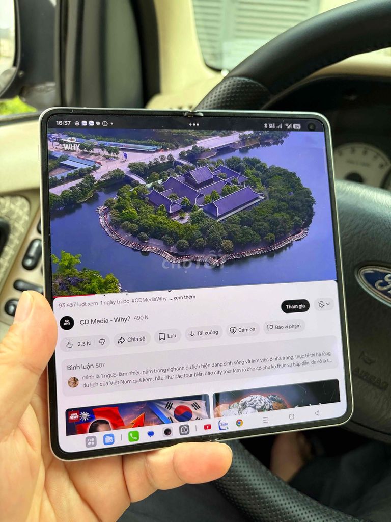 Oppo Find N5 Trắng 512GB. Mua bán Điện thoại tại Quận Hoàng Mai Hà Nội được đăng bởi Hoàng hình 1
